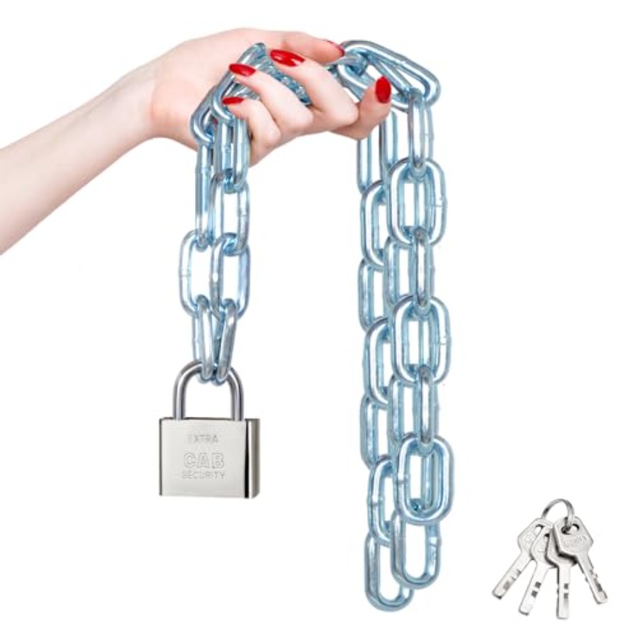 Bike Chain - Chaîne de sécurité robuste galvanisée antirouille