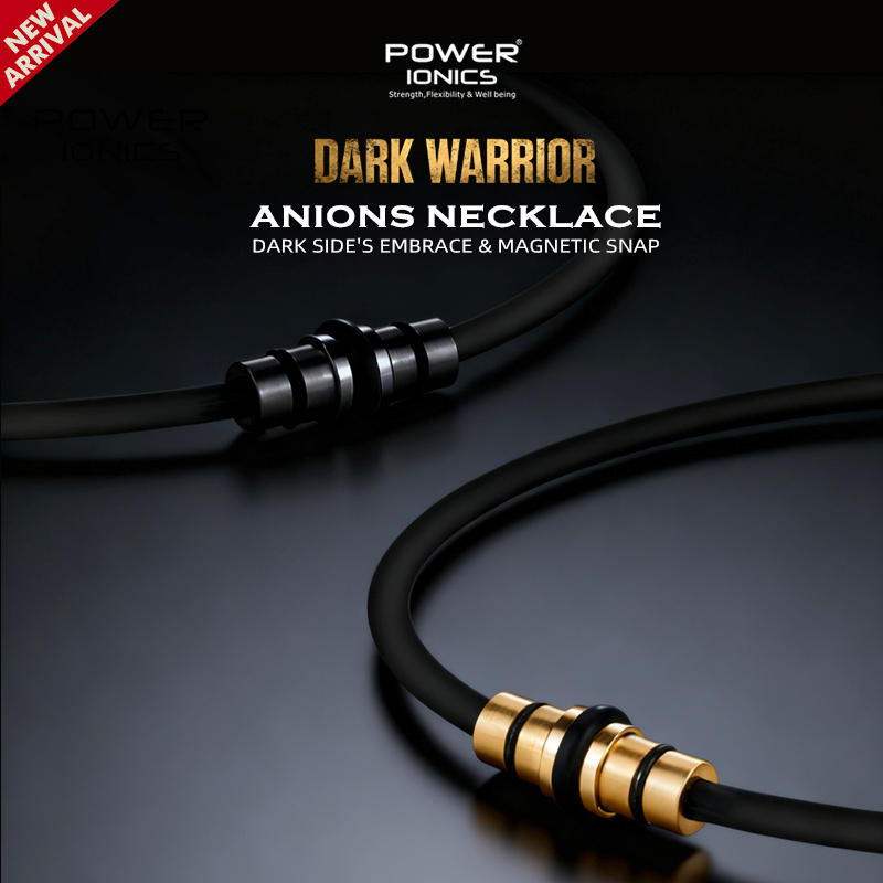 Ansi Chain - POWER IONICS Dark Warrior Collier unisexe