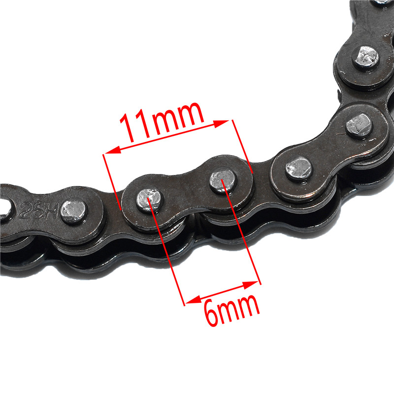 Master Link Chain - Chaîne 25H 84-158 maillons avec maillon