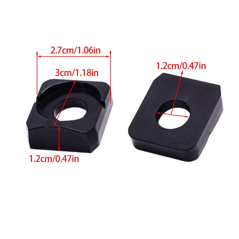 Bloc d'axe arrière CNC pour mo - Motorcycle Parts Chain avis et prix