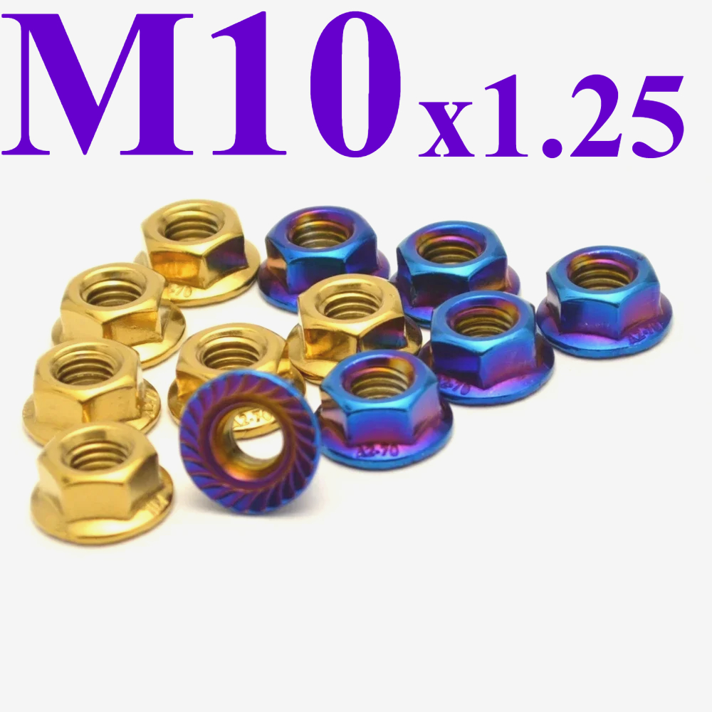 6 pièces M10x1.25 pignon arriè - Sprocket avis et prix