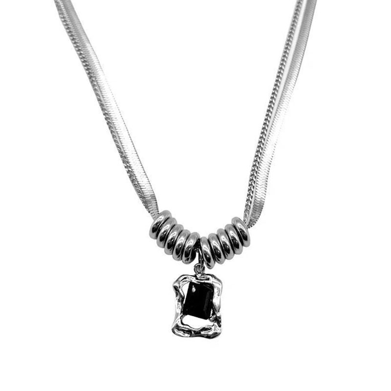 Collier ras du cou en acier in - Xcm Chain avis et prix
