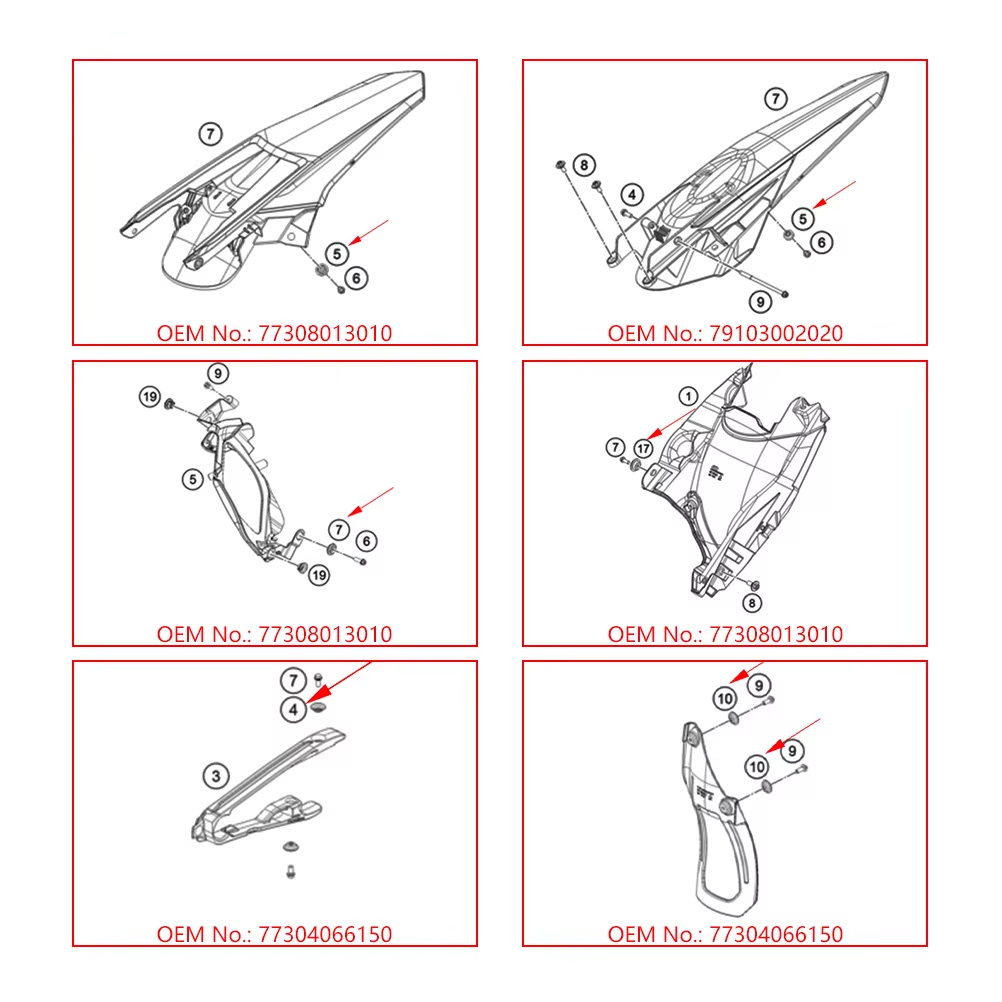 OTOM-Bague de montage de boîte - Motorcycle Parts Chain avis et prix