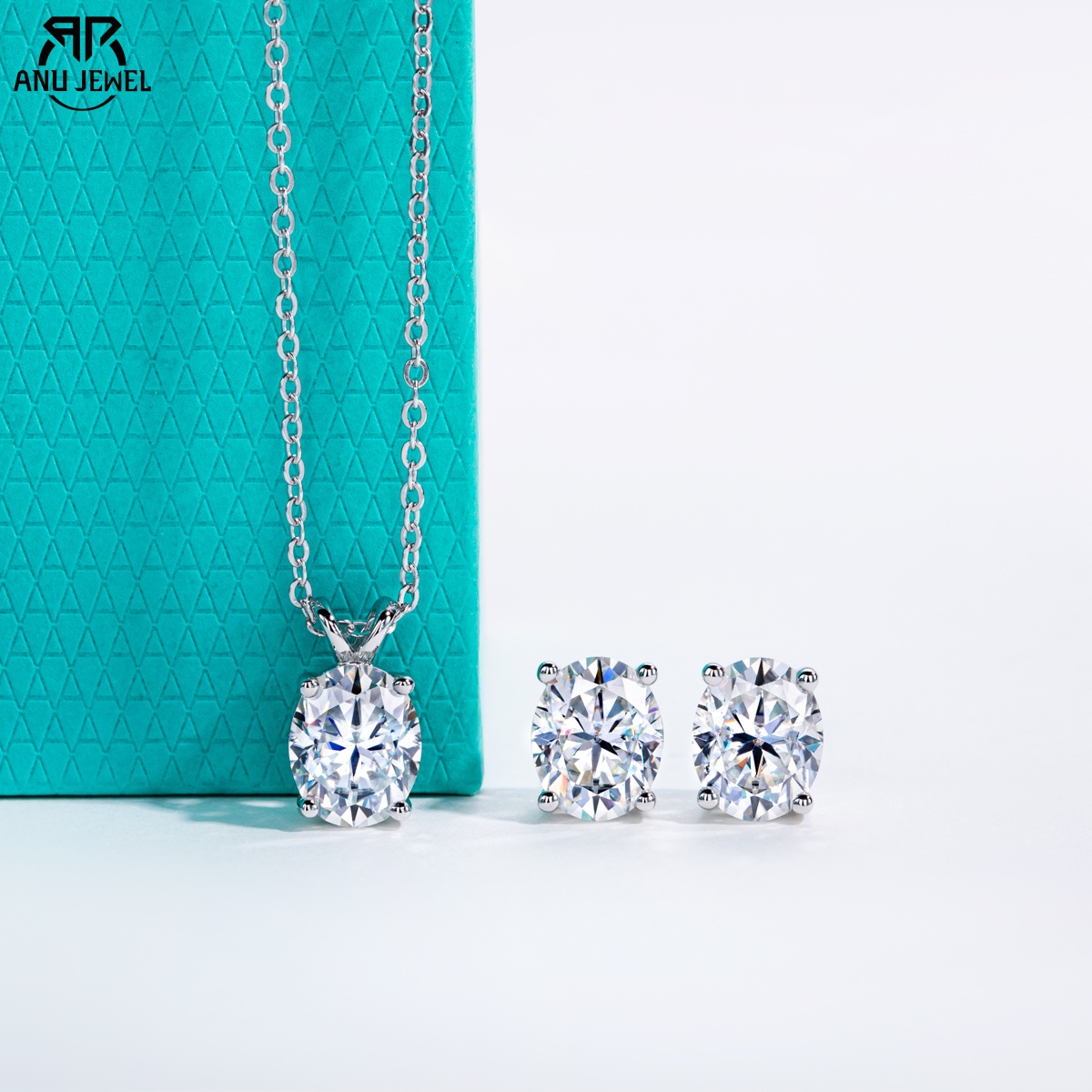 AnuJewel – collier ovale Moiss - Ansi Chain avis et prix