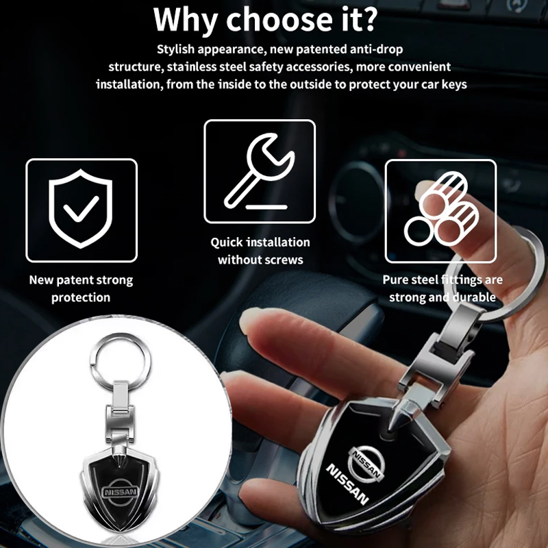 Porte-clés de voiture Nissan,  - Xcm Chain avis et prix